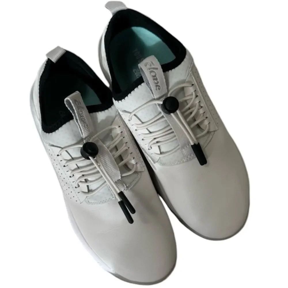 NEW Rare! Clove Women's Brilliant White Classic Nursing Sneakers Shoes 7.5 W